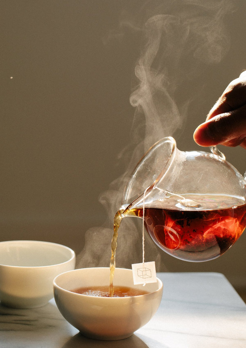 photo of organic earl grey kilogram tea in cup